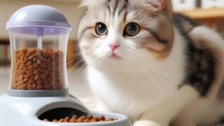 猫の食生活をサポート！【自動給餌器】で飼い主も猫もハッピーに 